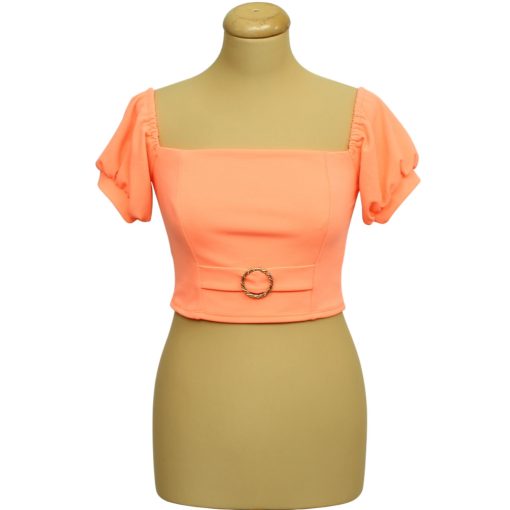 River Island neonkorall top