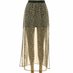 Divided leopárdmintás szoknya