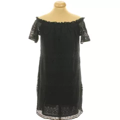 F&F fekete csipke ruha