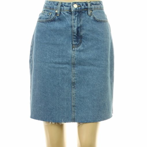 Boohoo kék farmer szoknya