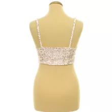 Zara mintás szatén top