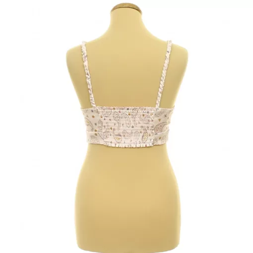 Zara mintás szatén top