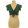Shein mintás zöld top