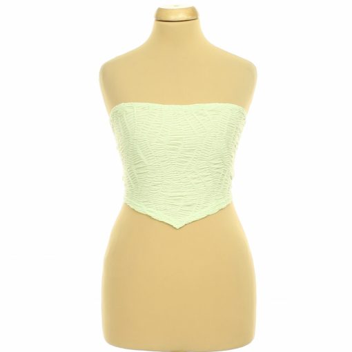 Shein fűzős zöld top