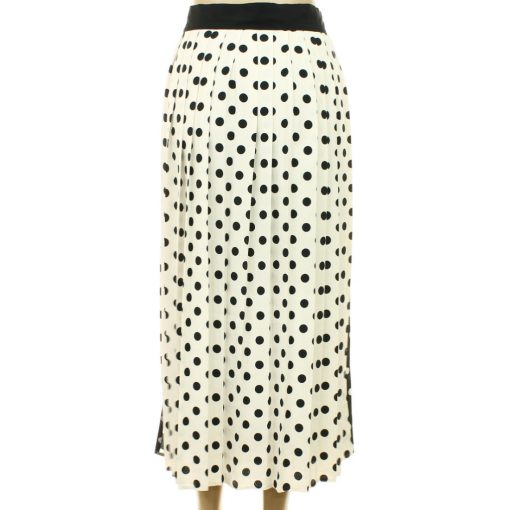 River Island pöttyös szatén szoknya