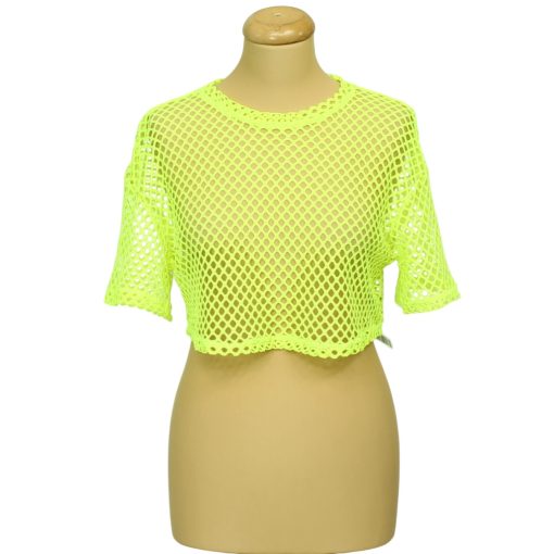 Shein neonzöld  felső