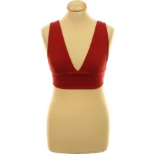 Shein bordó top
