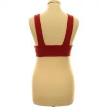 Shein bordó top