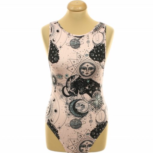 Shein mintás body