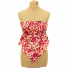 Shein gumírozott top