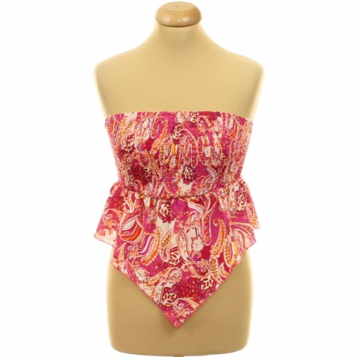 Shein gumírozott top
