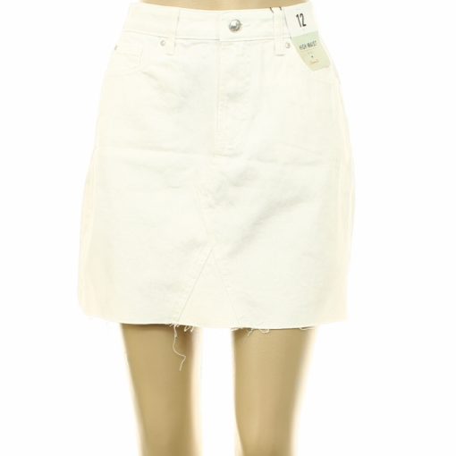 DenimCo. fehér farmer szoknya