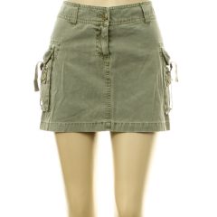 Khakizöld cargo szoknya