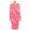 Shein mintás pink ruha