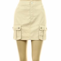 Fishbone bézs cargo szoknya