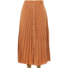 Primark pliszírozott barna szoknya