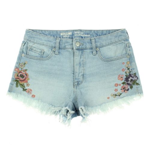 Hímzett farmer short