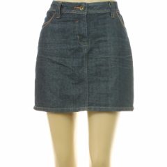 George sötétkék farmer szoknya