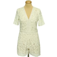 Oasis ekrü csipke overál