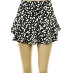 Shein virágmintás fekete szoknya