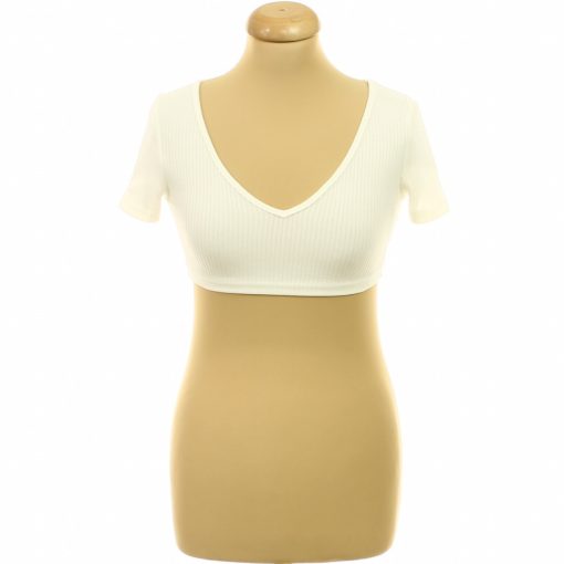 Shein krémszínű top