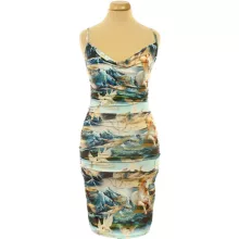 Pretty Little Thing mintás ruha