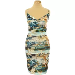 Pretty Little Thing mintás ruha