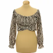 Shein mintás top