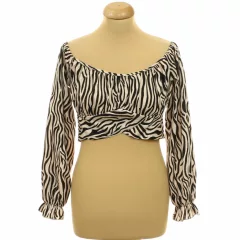 Shein mintás top