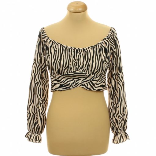 Shein mintás top