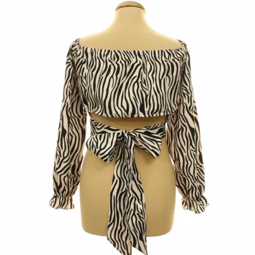 Shein mintás top
