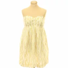 H&M aranymintás ruha