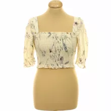 H&M virágmintás top