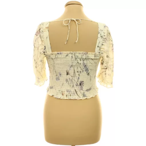 H&M virágmintás top