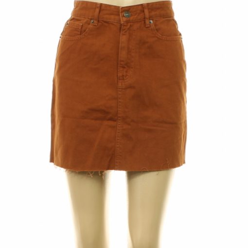 F&F barna farmer szoknya
