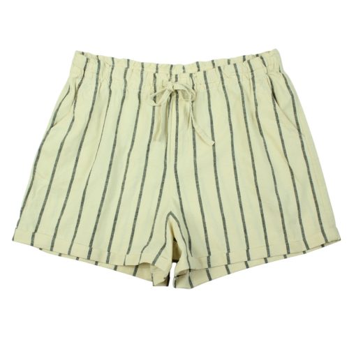 Primark csíkos len short