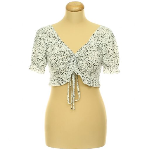 Shein ráncolt top