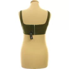 Pretty Little Thing khakizöld corset top