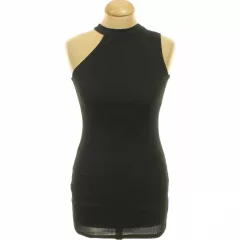 Boohoo fekete miniruha