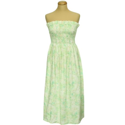 H&M mintás zöld ruha