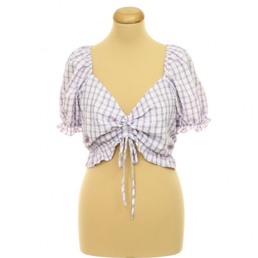 Primark kockás top