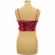 H&M flitteres pink top