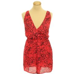 New Look mintás piros overál