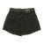 Fishbone fekete farmer short