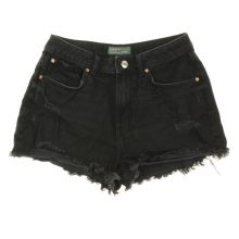Primark szaggatott fekete farmer short