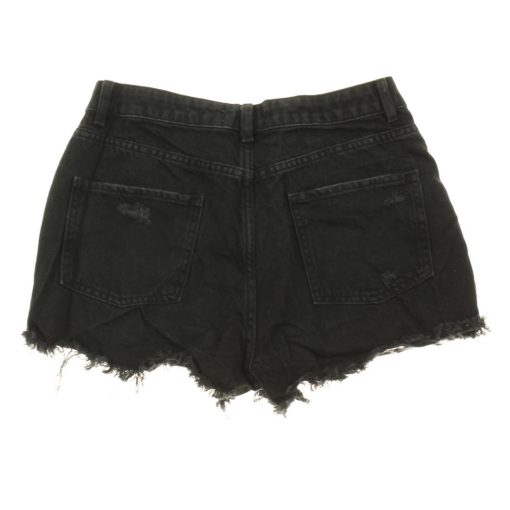Primark szaggatott fekete farmer short