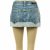 Kék farmer miniszoknya