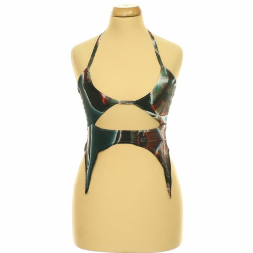 Pretty Little Thing mintás necc top