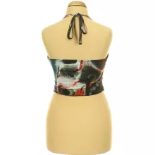 Pretty Little Thing mintás necc top