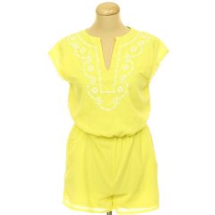 Atmosphere hímzett sárga overál